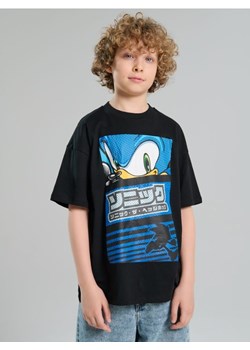 Sinsay - Koszulka Sonic the Hedgehog - czarny ze sklepu Sinsay w kategorii T-shirty chłopięce - zdjęcie 184054450