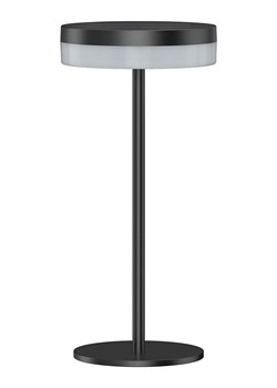 lumisky Solarna lampa stołowa &quot;Vivia Mini&quot; w kolorze czarnym - wys. 27,2 x Ø 15,5 cm ze sklepu Limango Polska w kategorii Lampy stołowe - zdjęcie 184056330