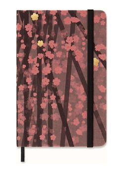 Moleskine Notatnik &quot;Sakura&quot; w kolorze jasnoróżowo-brązowym - 9 x 14 cm ze sklepu Limango Polska w kategorii Akcesoria biurowe - zdjęcie 184056570