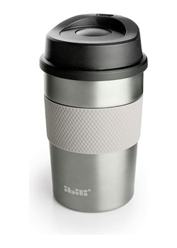 Ibili Kubek termiczny "Luxe" w kolorze srebrnym - 360 ml ze sklepu Limango Polska w kategorii Kubki termiczne - zdjęcie 184056902