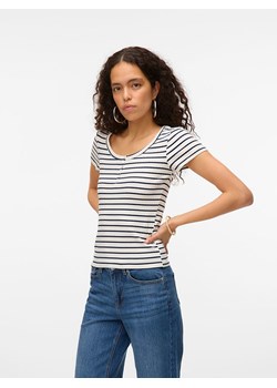 Vero Moda Koszulka &quot;Sea&quot; w kolorze białym ze sklepu Limango Polska w kategorii Bluzki damskie - zdjęcie 184057072