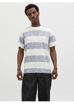 Jack &amp; Jones Koszulka &quot;Birk&quot; w kolorze szaro-białym ze sklepu Limango Polska w kategorii T-shirty męskie - zdjęcie 184057140