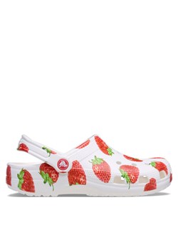 Klapki Crocs Classic Fresh Fruits Clog 211008 Biały ze sklepu eobuwie.pl w kategorii Klapki damskie - zdjęcie 184057631