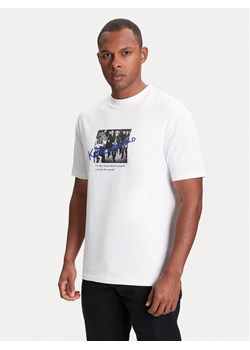KARL LAGERFELD T-Shirt 755143 553225 Biały Regular Fit ze sklepu MODIVO w kategorii T-shirty męskie - zdjęcie 184057992