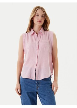 United Colors Of Benetton Koszula 5ONVDQ0C1 Różowy Regular Fit ze sklepu MODIVO w kategorii Koszule damskie - zdjęcie 184058033