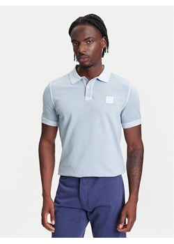 United Colors Of Benetton Polo 3089U302D Niebieski Regular Fit ze sklepu MODIVO w kategorii T-shirty męskie - zdjęcie 184058053