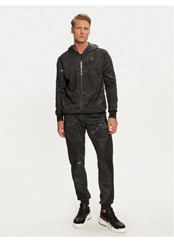 Plein Sport Dres Jogging Set: Top/Trousers Lunar FADC MJJ0763 STE003N Czarny Regular Fit ze sklepu MODIVO w kategorii Dresy męskie - zdjęcie 184058063