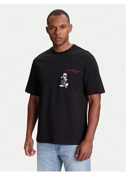 KARL LAGERFELD T-Shirt 755097 553270 Czarny Regular Fit ze sklepu MODIVO w kategorii T-shirty męskie - zdjęcie 184058081