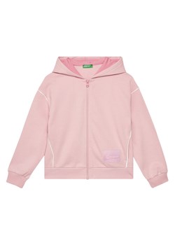 United Colors Of Benetton Bluza 3UNIC504T Różowy Oversize ze sklepu MODIVO w kategorii Bluzy dziewczęce - zdjęcie 184058083