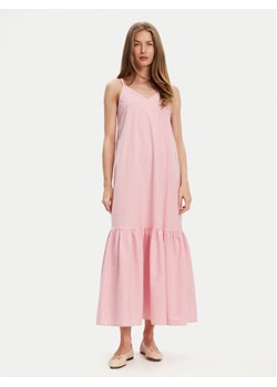United Colors Of Benetton Sukienka letnia 4SZRDV0B8 Różowy Relaxed Fit ze sklepu MODIVO w kategorii Sukienki - zdjęcie 184058084
