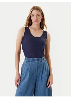 United Colors Of Benetton Top 37UJE8398 Granatowy Regular Fit ze sklepu MODIVO w kategorii Bluzki damskie - zdjęcie 184058102