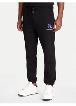 KARL LAGERFELD Spodnie dresowe 705113 553904 Czarny Loose Fit ze sklepu MODIVO w kategorii Spodnie męskie - zdjęcie 184058103