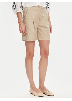United Colors Of Benetton Bermudy 40FAD901U Beżowy Regular Fit ze sklepu MODIVO w kategorii Szorty - zdjęcie 184058110