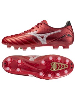 Buty piłkarskie Mizuno Morelia Neo Iv Pro Fg M P1GA253460 czerwone ze sklepu ButyModne.pl w kategorii Buty sportowe męskie - zdjęcie 184059062