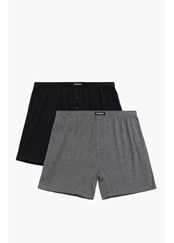 Atlantic 2-pack bokserki męskie luźne 2BMB-003-CZA/SZMC, Kolor czarno-szary, Rozmiar S, ATLANTIC ze sklepu Primodo w kategorii Majtki męskie - zdjęcie 184059643