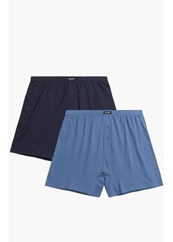 Atlantic 2-pack bokserki męskie luźne 2MBX-073-GRA/NIE, Kolor granatowo-niebieski, Rozmiar S, ATLANTIC ze sklepu Primodo w kategorii Majtki męskie - zdjęcie 184059694