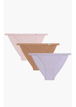 3-pack figi damskie tanga 3LP-216 ROZJ/BEZ/LAW, Kolor multicolour, Rozmiar XL, ATLANTIC ze sklepu Primodo w kategorii Majtki damskie - zdjęcie 184059844