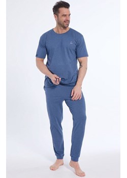Bawełniana piżama damska 462/287 Lofoten, Kolor jeans, Rozmiar M, Cornette ze sklepu Primodo w kategorii Piżamy męskie - zdjęcie 184063243