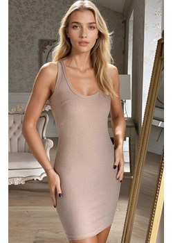 Dopasowana sukienka mini Rida, Kolor cappuccino, Rozmiar S, Eldar ze sklepu Primodo w kategorii Sukienki - zdjęcie 184065964