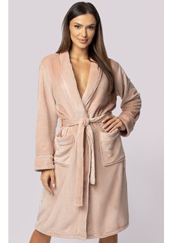 Envie jasnoróżowy szlafrok damski Comfy, Kolor jasnoróżowy, Rozmiar S/M, Envie ze sklepu Primodo w kategorii Szlafroki damskie - zdjęcie 184066384