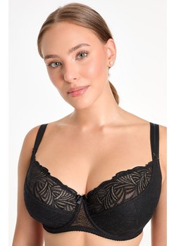 Biustonosz półusztywniany semi-soft czarny Rina B150, Kolor czarny, Rozmiar 65H, Ewa Bien ze sklepu Primodo w kategorii Biustonosze - zdjęcie 184067634