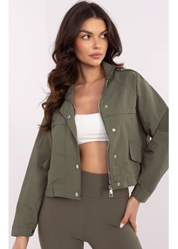 Khaki wiatrówka damska NM-KR-A2394.01, Kolor khaki, Rozmiar uniwersalny, VINCEOTTO ze sklepu Primodo w kategorii Kurtki damskie - zdjęcie 184068242