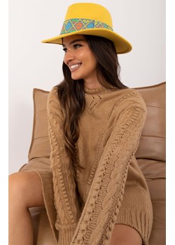 Długi sweter damski camelowy BA-SW-0574.44, Kolor camel, Rozmiar uniwersalny, BADU ze sklepu Primodo w kategorii Swetry damskie - zdjęcie 184068473