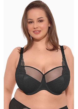 Gaia czarny biustonosz półusztywniany semi-soft Maja Maxi 1300, Kolor czarny, Rozmiar 105D, Gaia ze sklepu Primodo w kategorii Biustonosze - zdjęcie 184070542