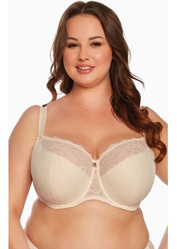 Biustonosz półusztywniany semi-soft beżowy Hannah Maxi 1207, Kolor beżowy, Rozmiar 70K, Gaia ze sklepu Primodo w kategorii Biustonosze - zdjęcie 184070674