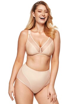 Zara FW figi wysokie modelujące, Kolor beżowy, Rozmiar 36, Gorteks ze sklepu Primodo w kategorii Majtki damskie - zdjęcie 184071773
