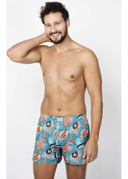 Bokserki męskie Ocean, Kolor niebieski-wzór, Rozmiar M, Italian Fashion ze sklepu Primodo w kategorii Majtki męskie - zdjęcie 184073284