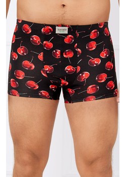 Bokserki męskie Brend, Kolor czarno-czerwony, Rozmiar S, Italian Fashion ze sklepu Primodo w kategorii Majtki męskie - zdjęcie 184073332