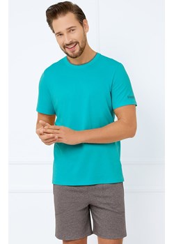 Krótka piżama męska turkusowa Krystian, Kolor turkusowy, Rozmiar S, Italian Fashion ze sklepu Primodo w kategorii Piżamy męskie - zdjęcie 184074342