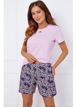 Piżama damska na krótki rękaw i z krótkimi spodniami różowa Gonesa, Kolor różowy-wzór, Rozmiar S, Italian Fashion ze sklepu Primodo w kategorii Piżamy damskie - zdjęcie 184075022