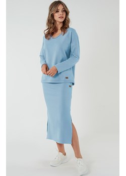 Spódnica damska maxi niebieska Stella, Kolor niebieski, Rozmiar S, Italian Fashion ze sklepu Primodo w kategorii Spódnice - zdjęcie 184075292