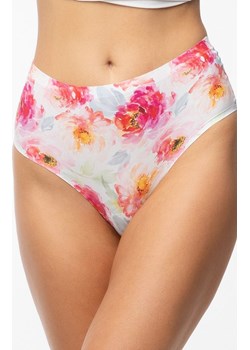 Julimex figi damskie brazyliany Peony Simple Brasil Maxi, Kolor biały-kwiaty, Rozmiar XXL, Julimex ze sklepu Primodo w kategorii Majtki damskie - zdjęcie 184076350