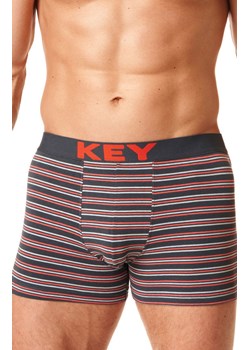 Key bokserki w sportowym stylu ciemnoszare MXH 326 B22 SZ, Kolor ciemnoszary-wzór, Rozmiar M, Key ze sklepu Primodo w kategorii Majtki męskie - zdjęcie 184076722