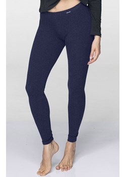 Key legginsy Hot Touch z wąską gumką w pasie granatowe LXL 729 1 GR, Kolor granatowy, Rozmiar L, Key ze sklepu Primodo w kategorii Spodnie damskie - zdjęcie 184076791