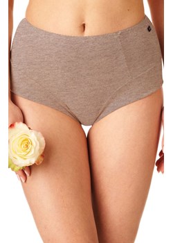 2-pack majtki z podwyższonym stanem cappuccino LPF 110, Kolor cappuccino, Rozmiar S, Key ze sklepu Primodo w kategorii Majtki damskie - zdjęcie 184076904