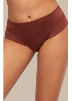 Figi z podwójnym tiulem brązowe Comfort P-861/2, Kolor brązowy, Rozmiar L, Kinga ze sklepu Primodo w kategorii Majtki damskie - zdjęcie 184077181