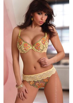 Evana biustonosz push-up, Kolor żółty, Rozmiar 70C, LivCo Corsetti Fashion ze sklepu Primodo w kategorii Biustonosze - zdjęcie 184078074