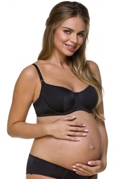 Biustonosz miękki soft czarny Gracja 1381, Kolor czarny, Rozmiar 70C, Lupoline ze sklepu Primodo w kategorii Biustonosze - zdjęcie 184078954