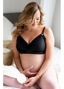 LoveMe mama biustonosz semi-soft, Kolor czarny, Rozmiar 70C, Momtobe ze sklepu Primodo w kategorii Biustonosze - zdjęcie 184079462