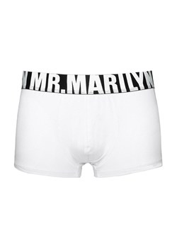 Marilyn bokserki męskie białe Letters Boxer, Kolor biały, Rozmiar M, Marilyn ze sklepu Primodo w kategorii Majtki męskie - zdjęcie 184079544