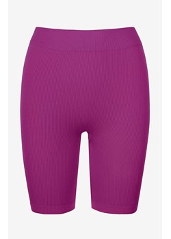 Marilyn legginsy damskie kolarki z prążkowanej dzianiny Fitness, Kolor różowy, Rozmiar S/M, Marilyn ze sklepu Primodo w kategorii Szorty - zdjęcie 184079552