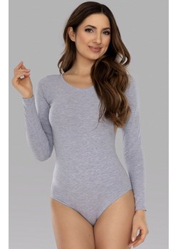 Body damskie bawełniane szare Julia, Kolor szary, Rozmiar L, Mitex ze sklepu Primodo w kategorii Body damskie - zdjęcie 184081633