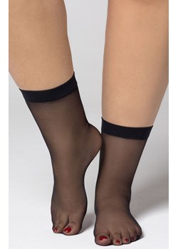 Charlotte 20 DEN 2-pack cienkich skarpetek damskich, Kolor czarny (onyx), Rozmiar 5/7, Mona Queen Size ze sklepu Primodo w kategorii Skarpetki damskie - zdjęcie 184085033