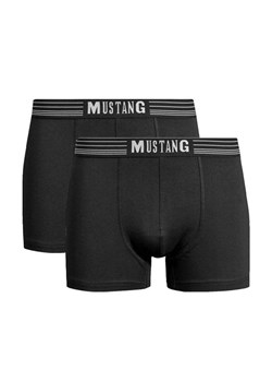 2-pack bokserki męskie czarne 4046-1051 Retro, Kolor czarny, Rozmiar M, Mustang ze sklepu Primodo w kategorii Majtki męskie - zdjęcie 184085671