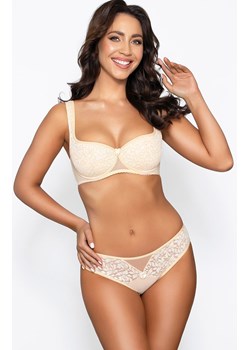 Beżowy biustonosz push-up Sylvie, Kolor beżowy, Rozmiar 65C, PariPari Lingerie ze sklepu Primodo w kategorii Biustonosze - zdjęcie 184087483