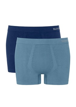 Sloggi 2-pak bokserki męskie GO Smooth Short 10219615-V003, Kolor multicolour, Rozmiar L, Sloggi ze sklepu Primodo w kategorii Majtki męskie - zdjęcie 184090641